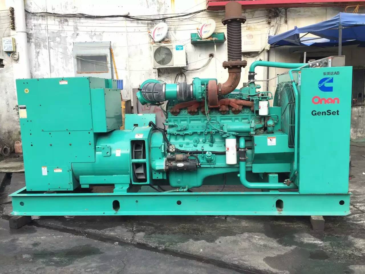 新干租赁发电机-柴油发电机不正常冒烟的原因